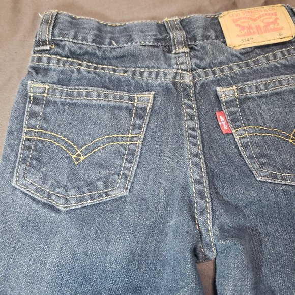 Levi's Jeans 514 Denim Slim Straight Fit Tough Durable 18m Size Brand New NWOT - Picture 5 of 8